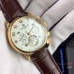 Copy Patek Philippe Geneve base 1000 Rose Gold Watch